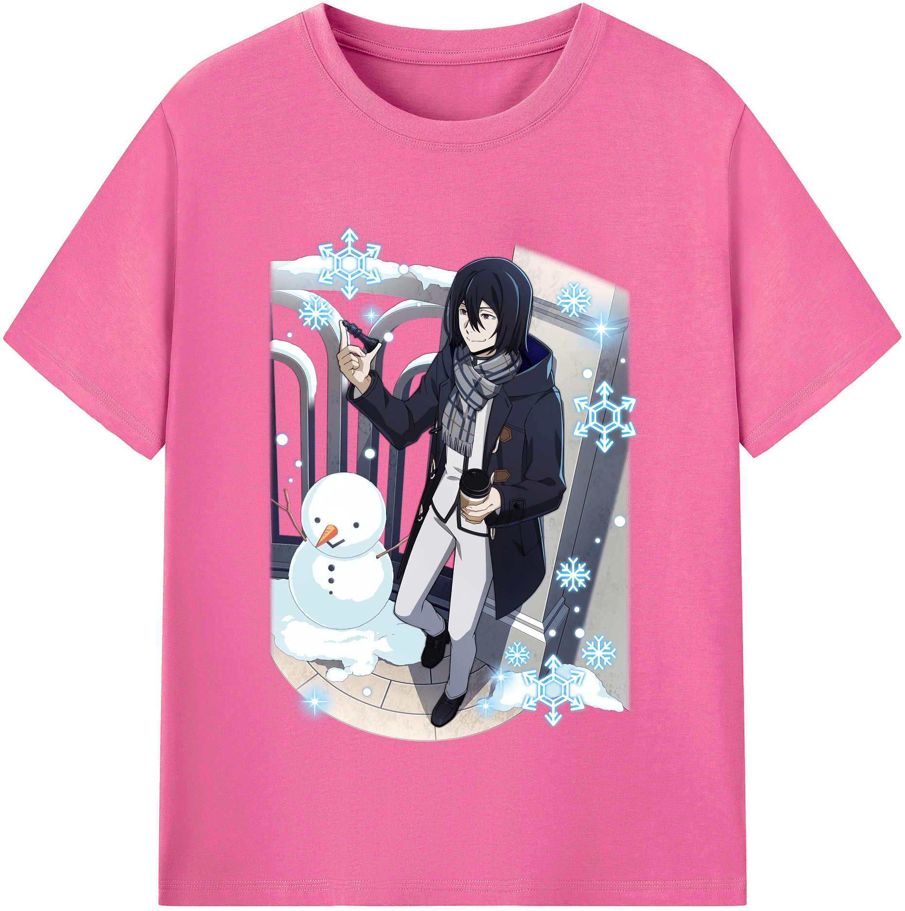 （画像用） 文豪ストレイドッグス Bungo Stray Dogs レディースカジュアルプリントTシャツ（綿100％）